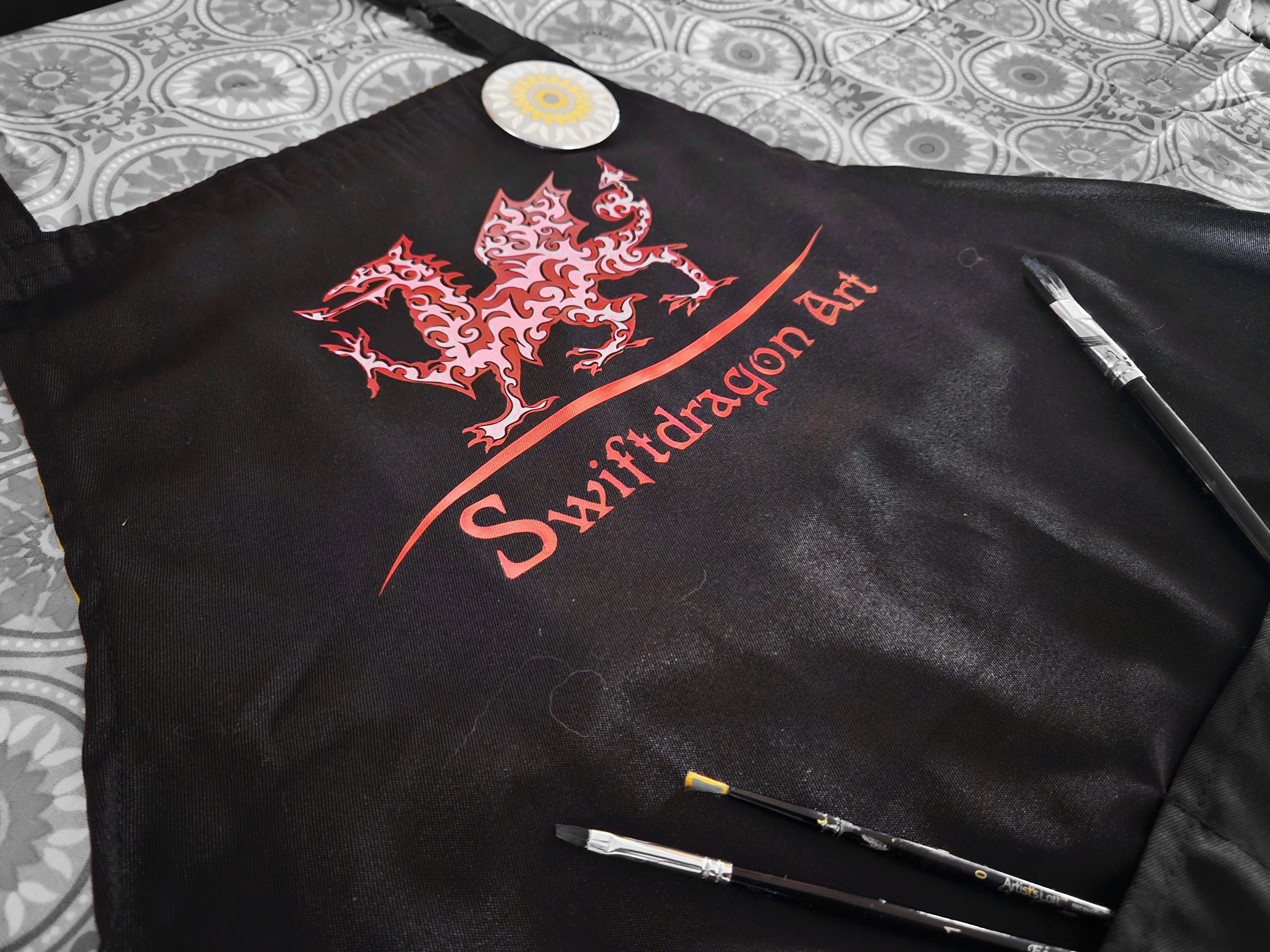 Branded Canvas Bag — custom canvas tote by Swiftdragon Art