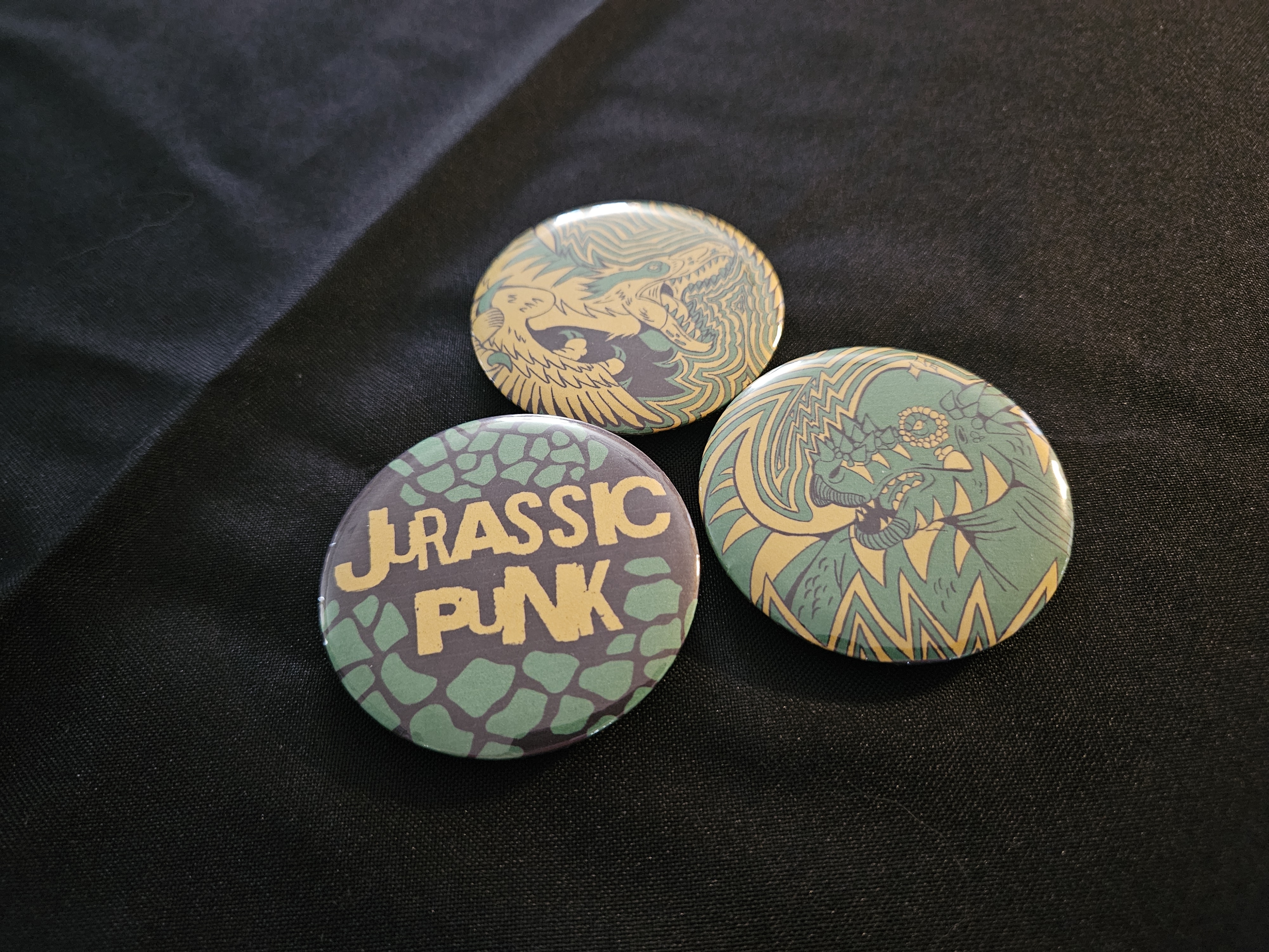 Button Art Variety Pack — mix of designs and sizes